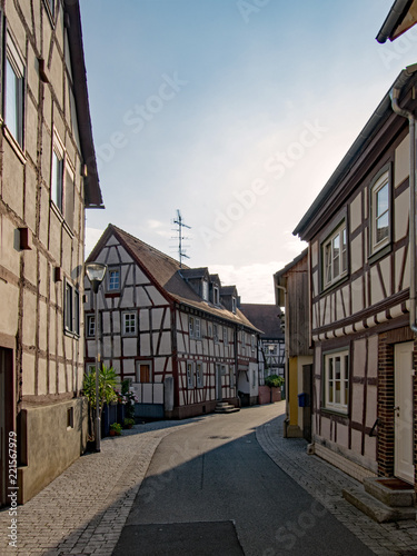 Dir Altstadt von Babenhausen, Hessen, Deutschland 