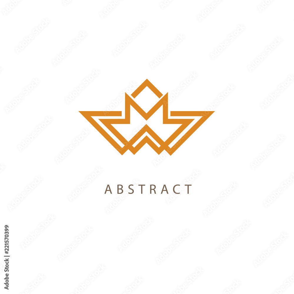 Abstract vetor crown logo vector design. Sign for beauty salon, elite accessories, jewelry, hotels, spa, wedding. Vintage decorative icon qween, king, princess. Abstract vetor crown logo vector design. Sign for beauty salon, elite accessories, jewelry, hotels, spa, wedding. Vintage decorative icon qween, king, princess.