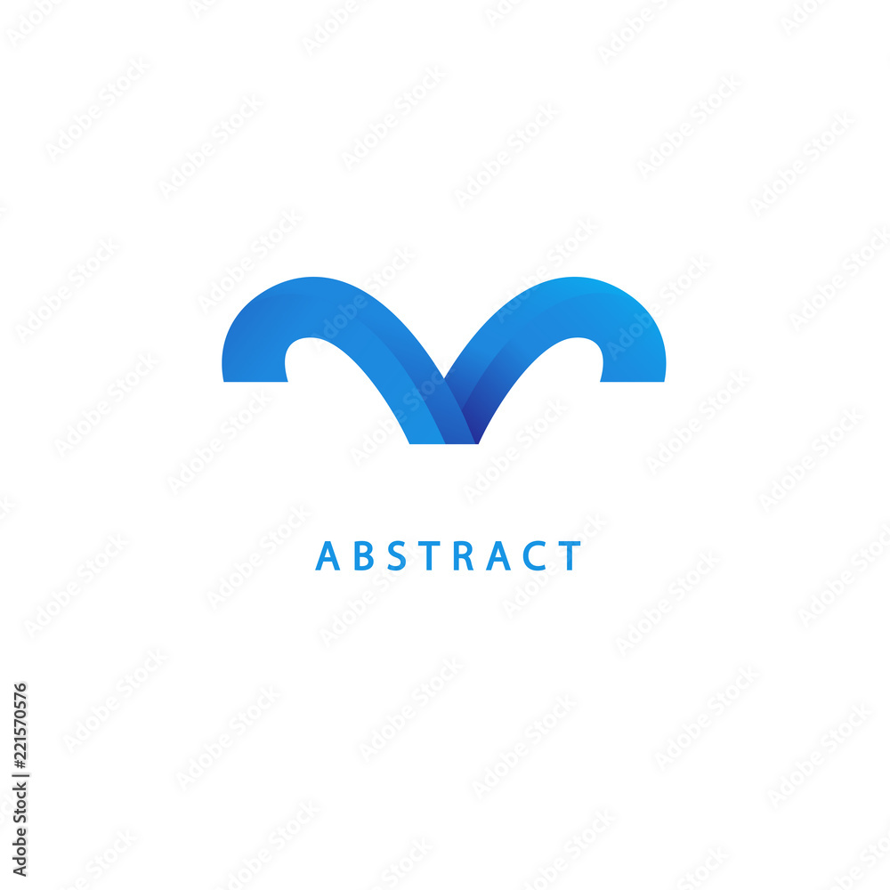 Monogram design elements, graceful template. Calligraphic elegant logo design. V logo line art monogram. Letter V on a dark background. Letter V vector logo. Business sign, identity, label, badge.