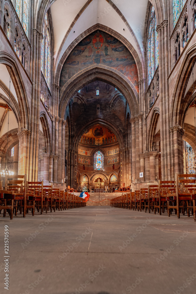 The Notre-Dame de Strasbourg cathedral