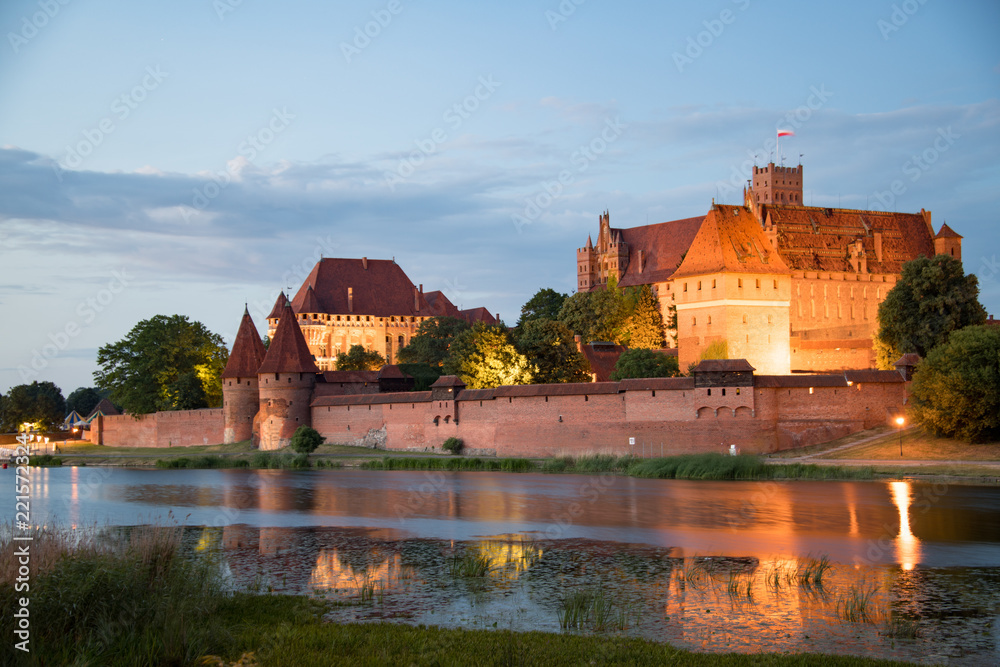 Fototapeta premium Marienburg, Polen