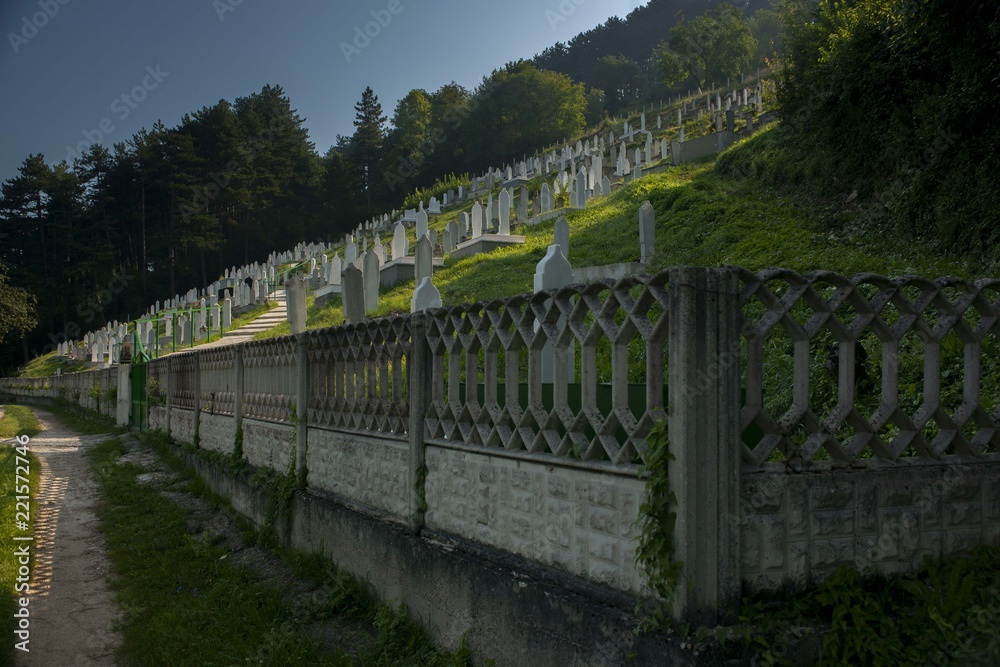 Graveyard Jajce - Bosnië