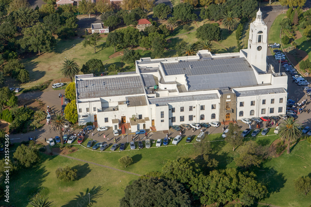 Benoni Town Hall Stock Photo