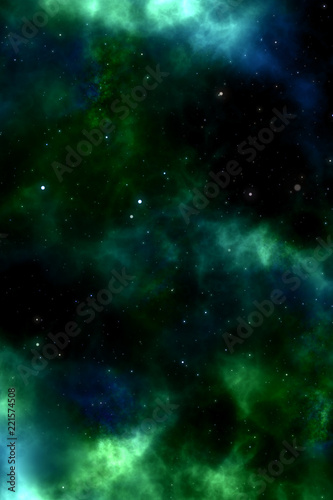 Galaxy stars. Abstract space background. 3d illustration