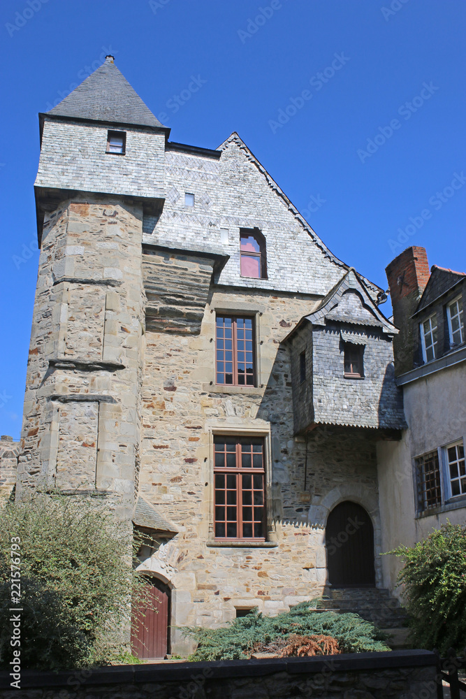 Street in Vitre, France