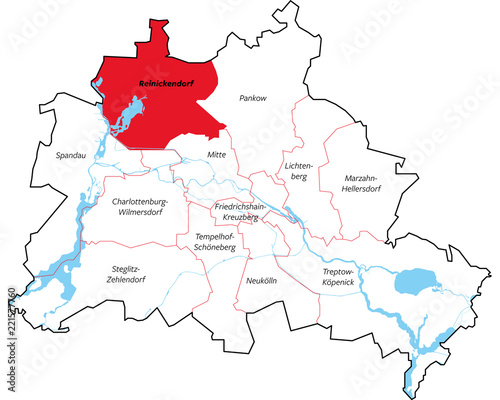 Berliner Bezirke - Reinickendorf