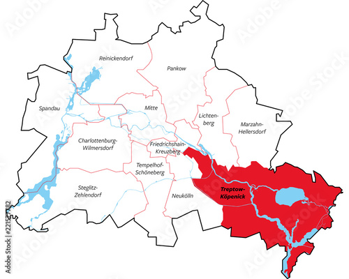 Berliner Bezirke - Treptow-Köpenick