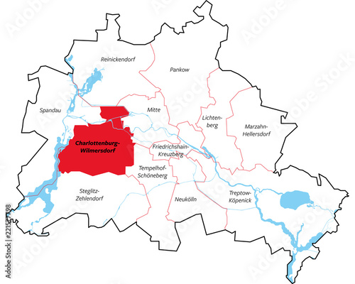 Berliner Bezirke - Charlottenburg-Wilmersdorf