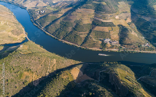 River Douro. Sao Leonardo de Galafura, Peso da Regua. Portugal. photo