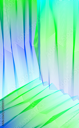 Vector illusive surreal art background for design like a hallucination drug trip surrealism, linear 3d trend. Fantastic psychedelic trendy modern op art, optical dimensional illusion.