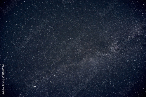 view of the milky way at night