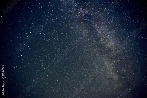 view of the milky way at night © badahos