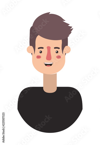 young man avatar character