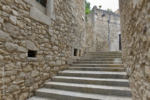 Fototapeta Naklejka Na Ścianę i Meble -  ジローナ城壁
