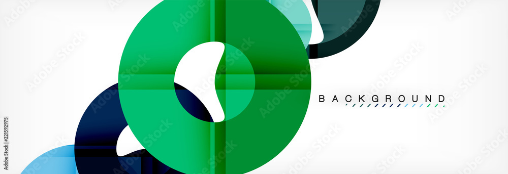 Modern geometrical abstract background