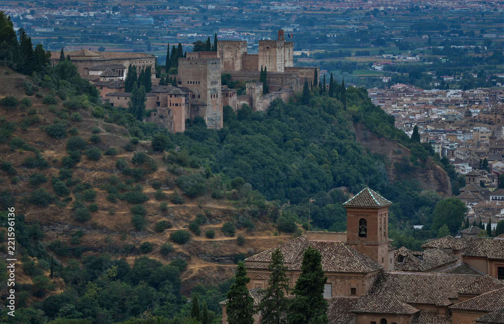 Abadía de Sacromonte y la Alhambra