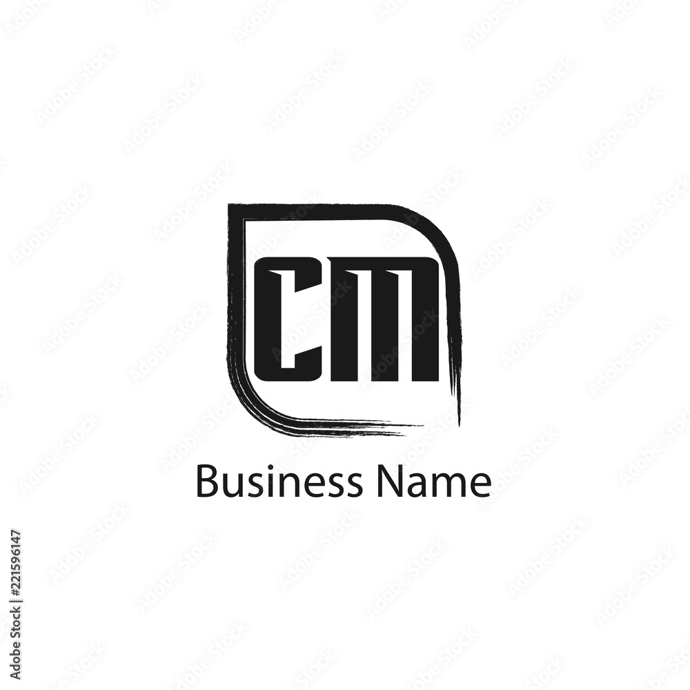 Initial Letter CM Logo Template Design Initial Letter CM Logo Template Design