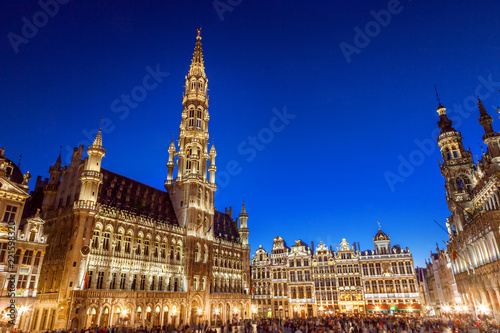 The Grand Place in Brussels, Belgium © adisa