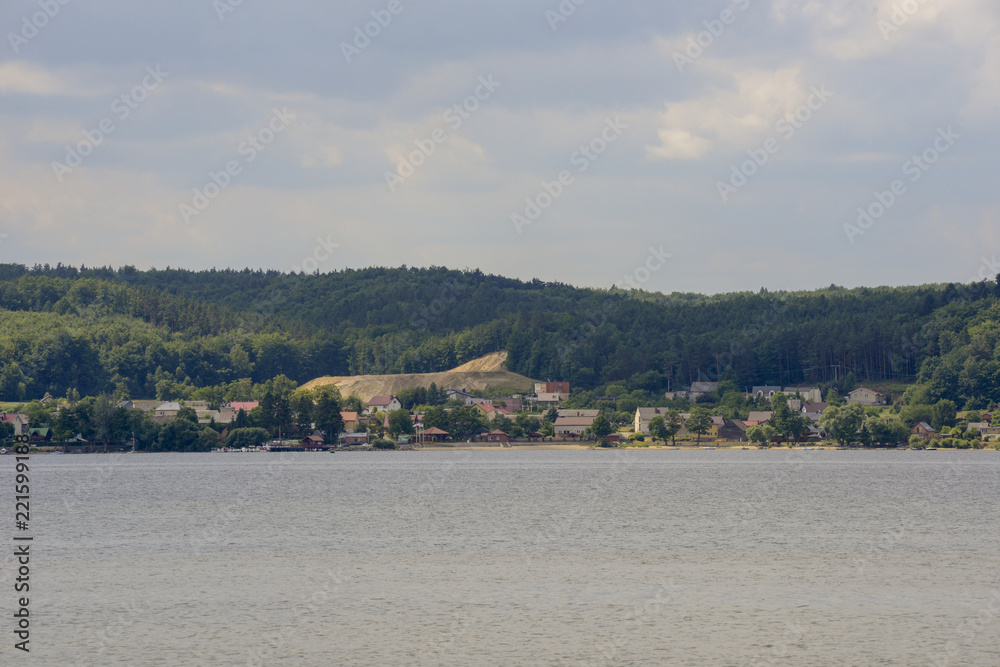 Lake in Żarnowiec