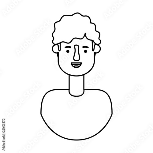 young man avatar character