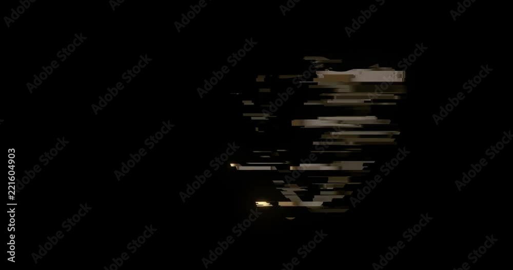 animation - modern shield glitch background. animation - modern shield glitch background.
