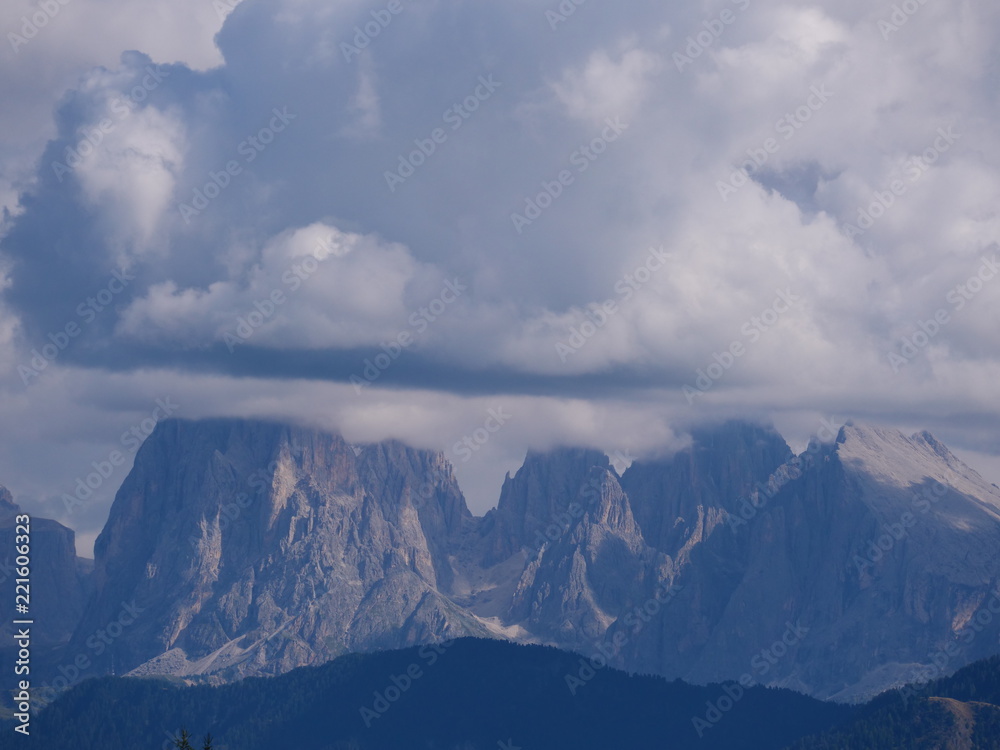 Dolomiites, Alps in the Morining, Italy