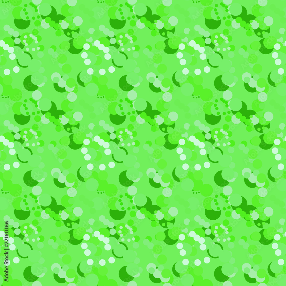 Seamless background pattern with various colored circles. Seamless background pattern with various colored circles.