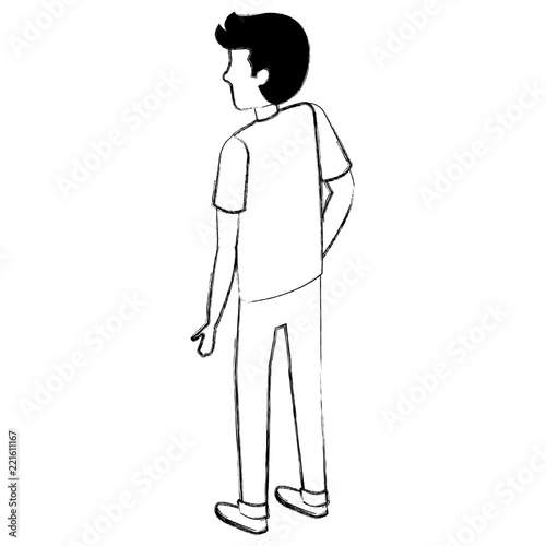 young man avatar character