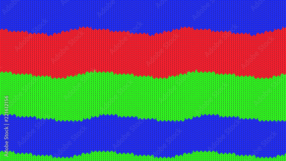 Background with a knitted texture, imitation of wool. Multicolored diverse lines. Background with a knitted texture, imitation of wool. Multicolored diverse lines.