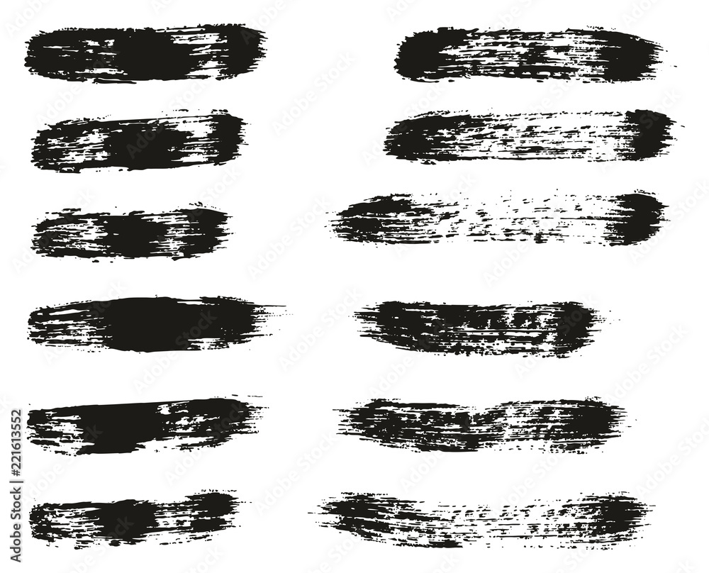 Paint Brush Lines High Detail Abstract Vector Background Set 20 Paint Brush Lines High Detail Abstract Vector Background Set 20