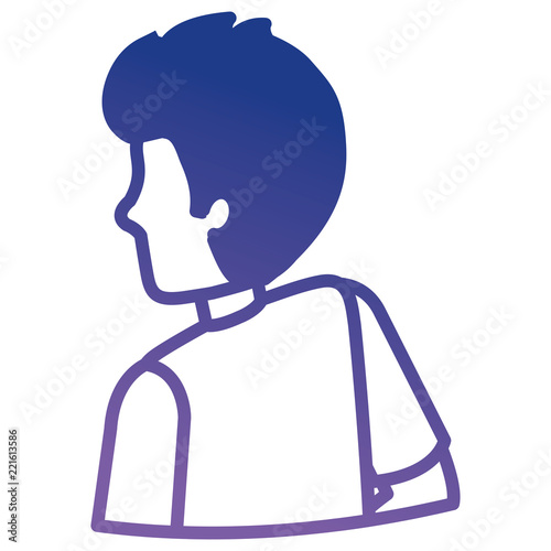 young man avatar character