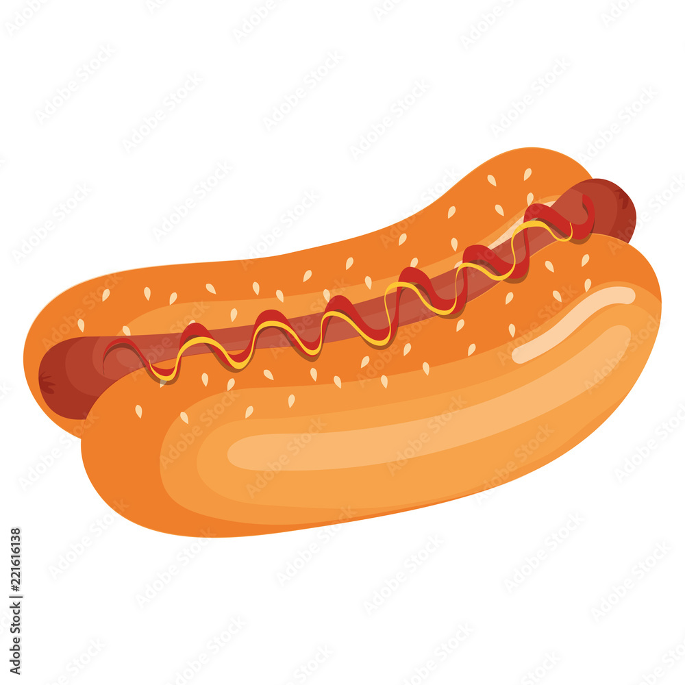 fresh and delicious hot dog fresh and delicious hot dog