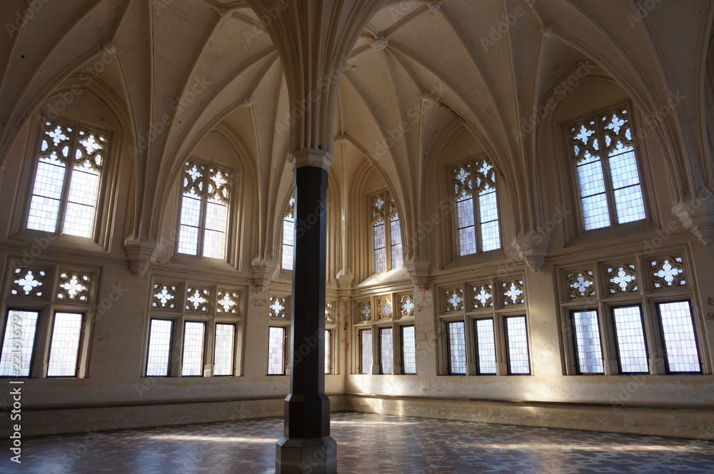 Fototapeta premium big hall malbork castle