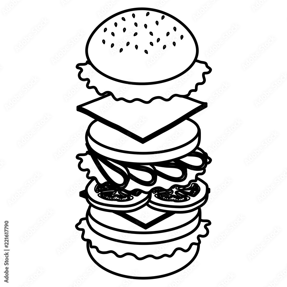 delicious burger fast food delicious burger fast food