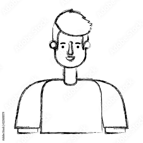 young man avatar character