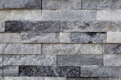 Natural quartzite stone bricks texture for design backgrounds and covers