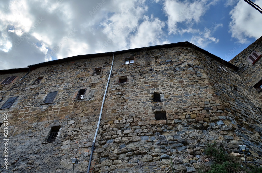 Alte Mauern in Bolsena