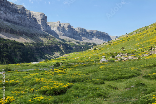 Ordesa national park in Huesca, Spain photo