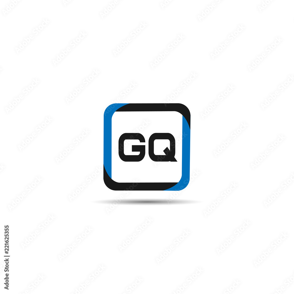 Initial Letter GQ Logo Template Design Initial Letter GQ Logo Template Design