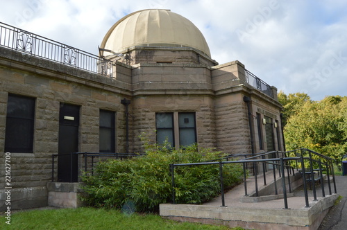 Mills Observatory on Balgay Hill, Dundee, Scotland, September 2018