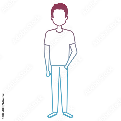 young man avatar character