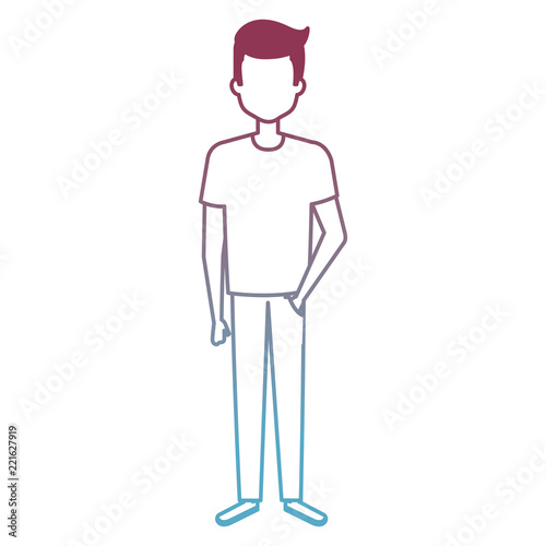 young man avatar character