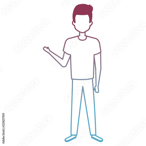 young man avatar character