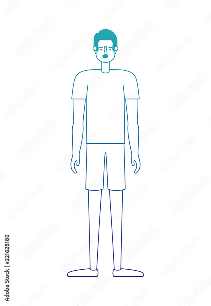 young man avatar character young man avatar character