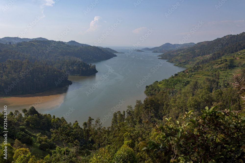 Lake Kivu in Rwanda