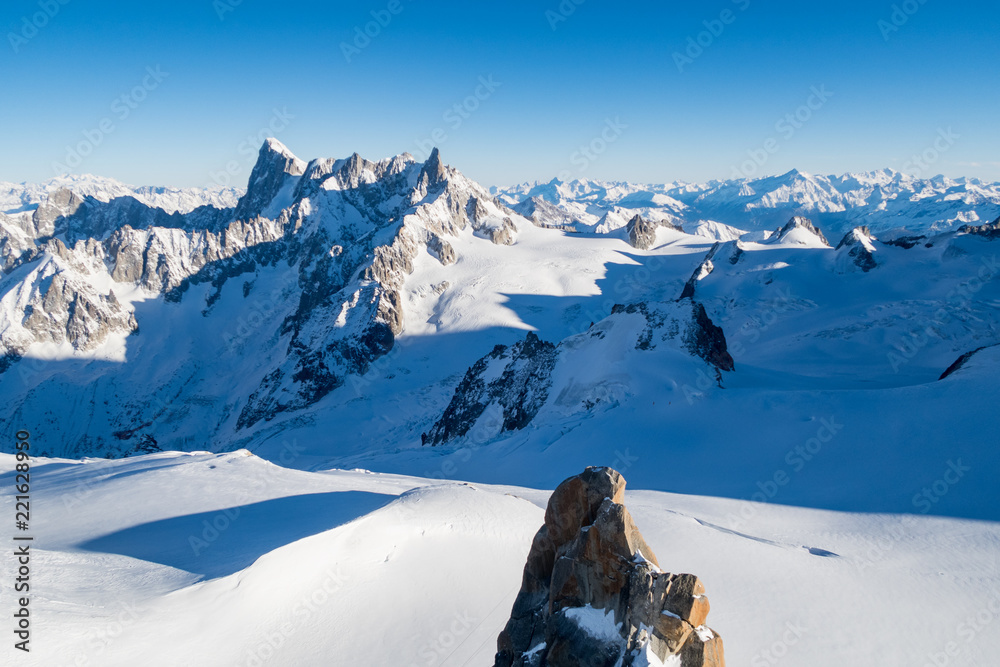 Rochefort Ridge in the french alps