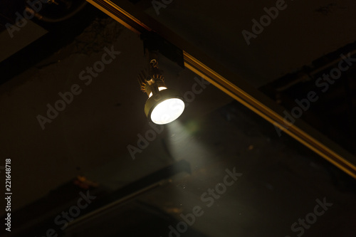 Lamp in dark