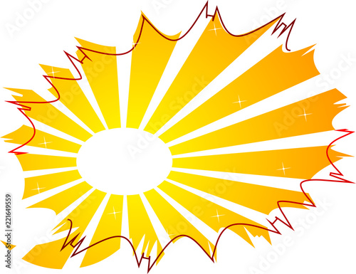 Vector illustrated cartoon, comic book style background.