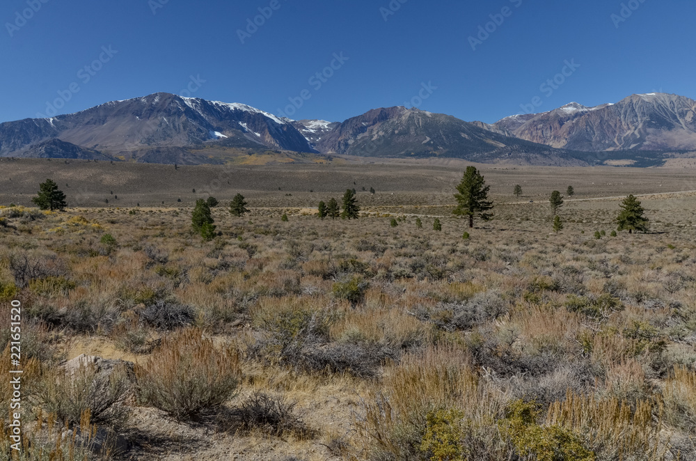 Sierra Nevada mountains and foothills near Mono Lake area Lee Vining, Mono county, California Sierra Nevada mountains and foothills near Mono Lake area Lee Vining, Mono county, California