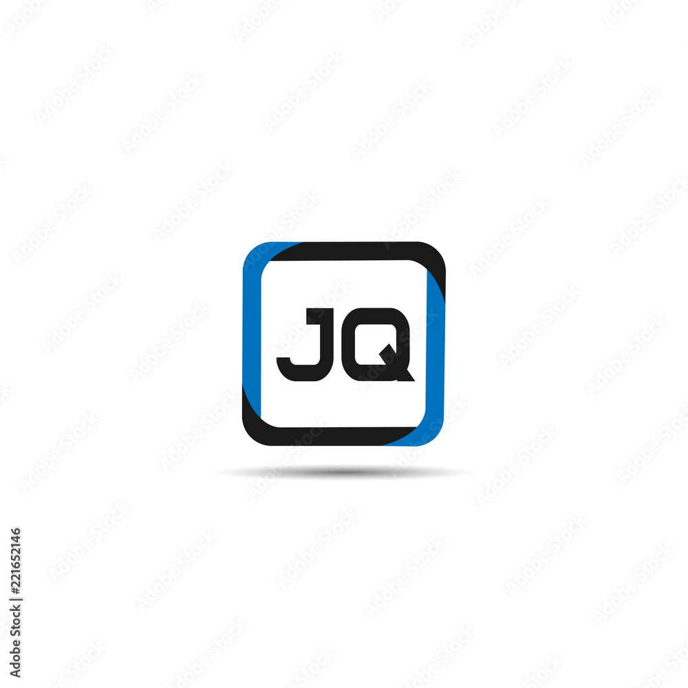 Initial Letter JQ Logo Template Design Initial Letter JQ Logo Template Design